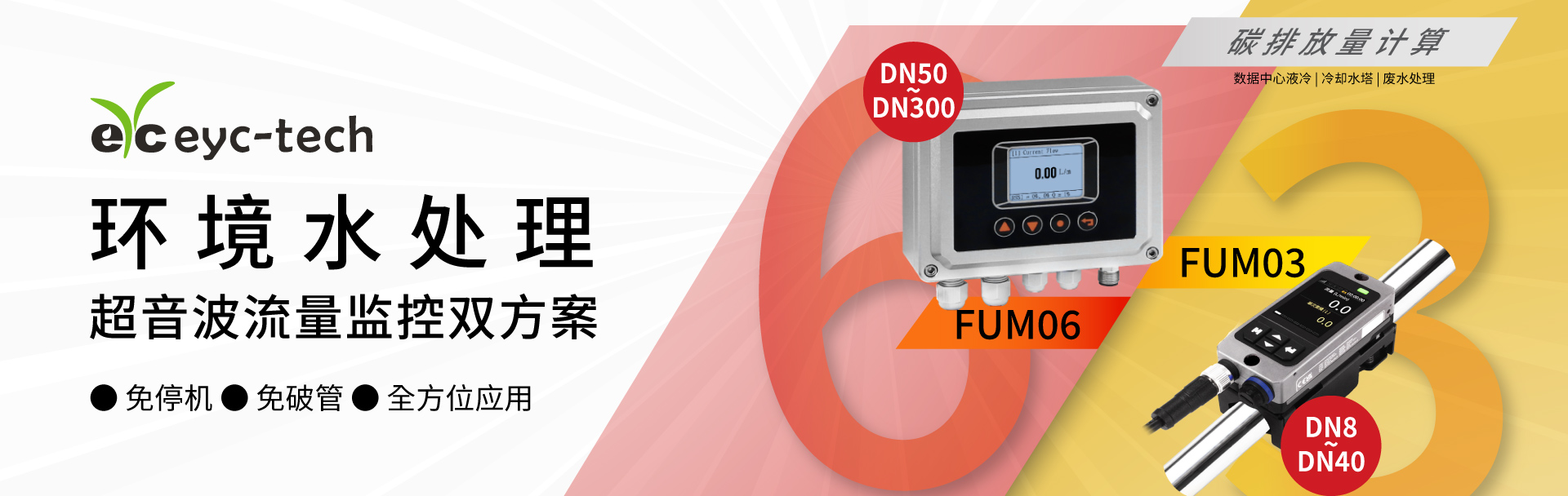环境水处理超音波流量监控双方案 环境水处理超音波流量监控双方案